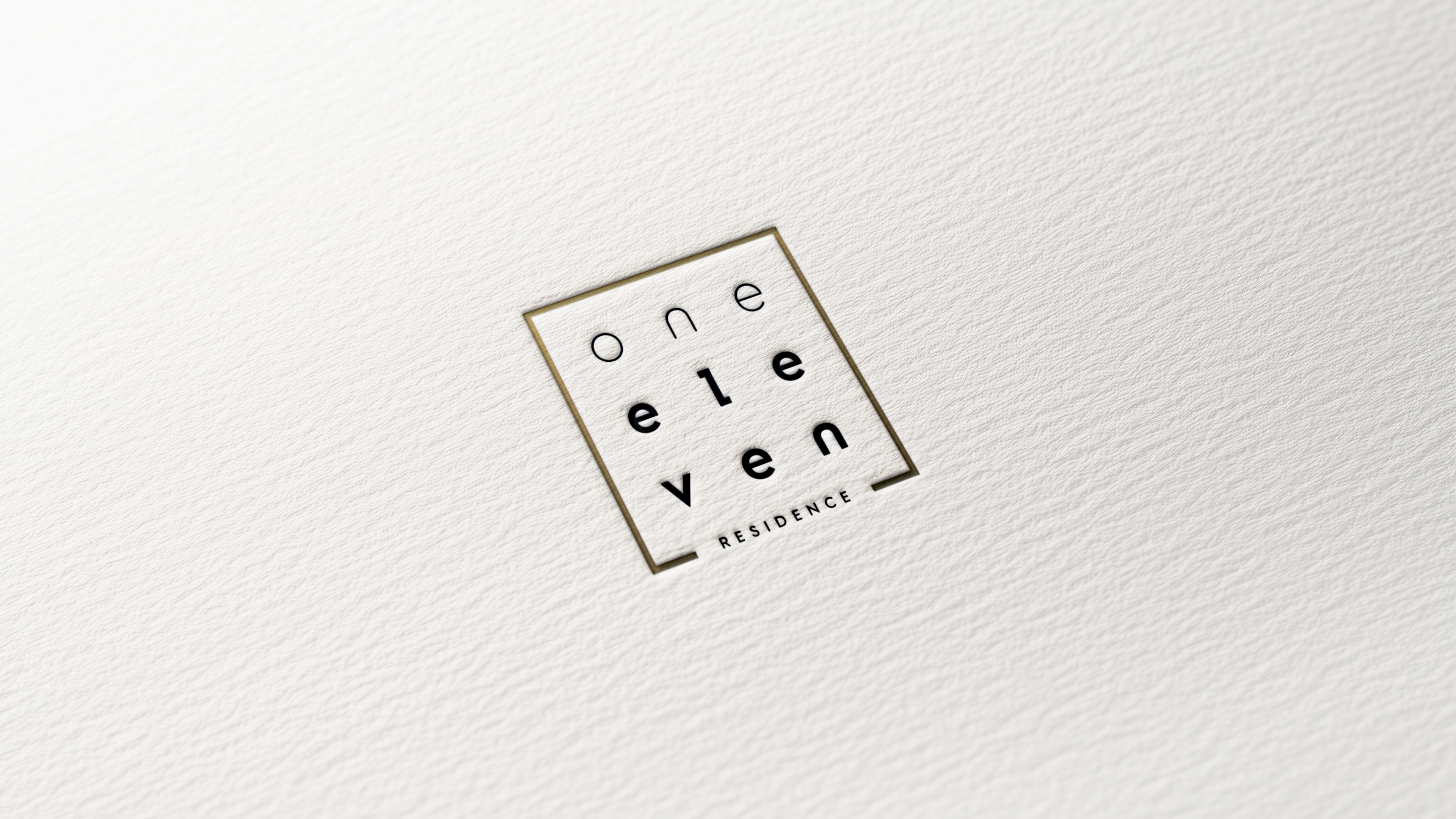 OneEleven-branding-imobiliario-logo-aplicado-residence